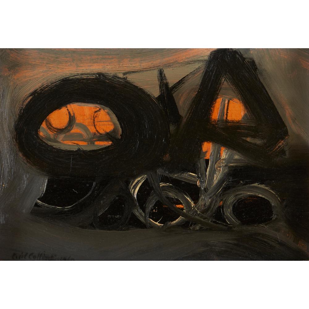  Cecil Collins (1908 - 1989) "Night landscape"