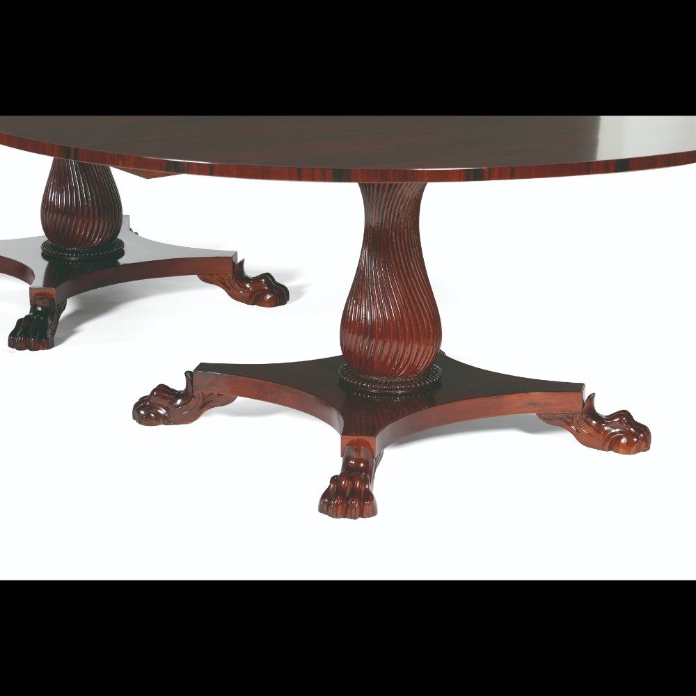  A William IV style dining table - Image 3 of 4
