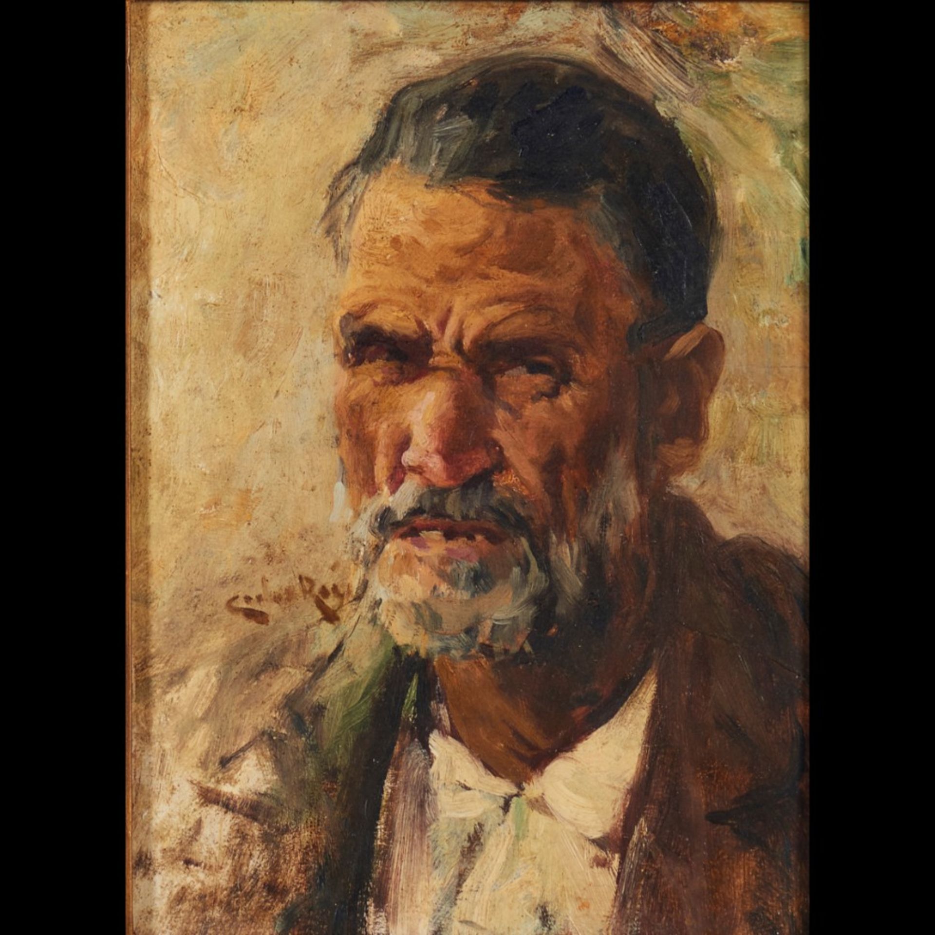 Carlos Reis (1864-1940) A portrait of a man