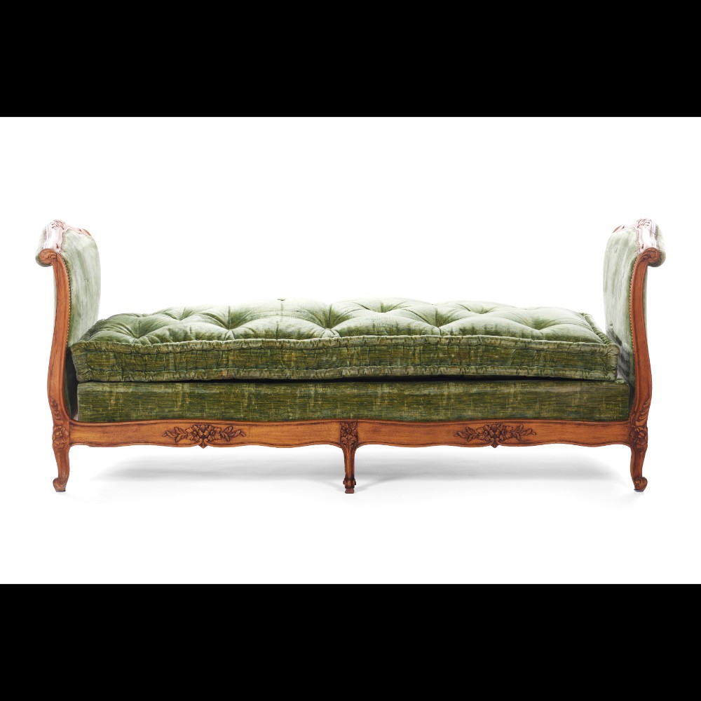  A Louis XV style recamier - Image 2 of 2