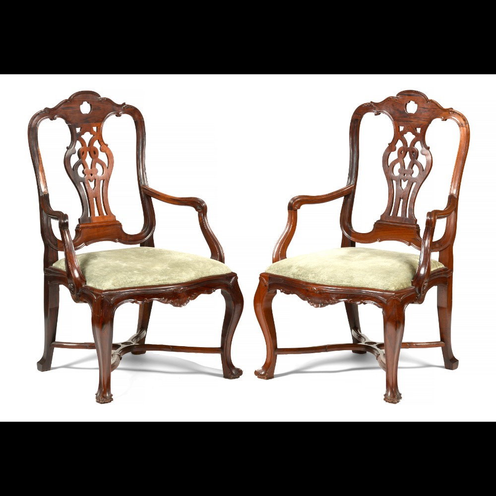  A pair of D.José armchairs