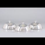  A set of three domes