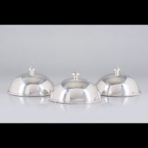 A set of three domes