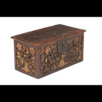 A Small Spanish colonial chest