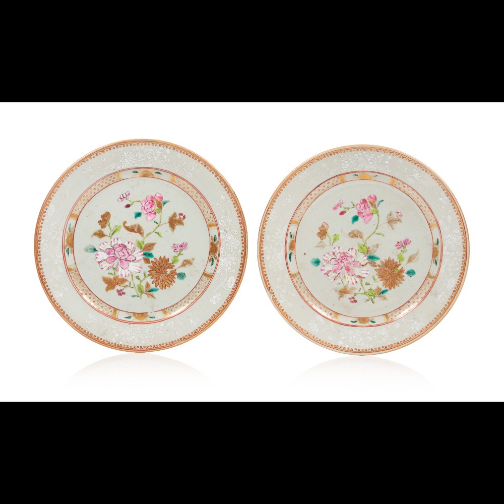  A pair of plates