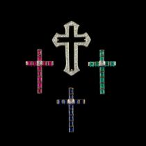 A cross pendant