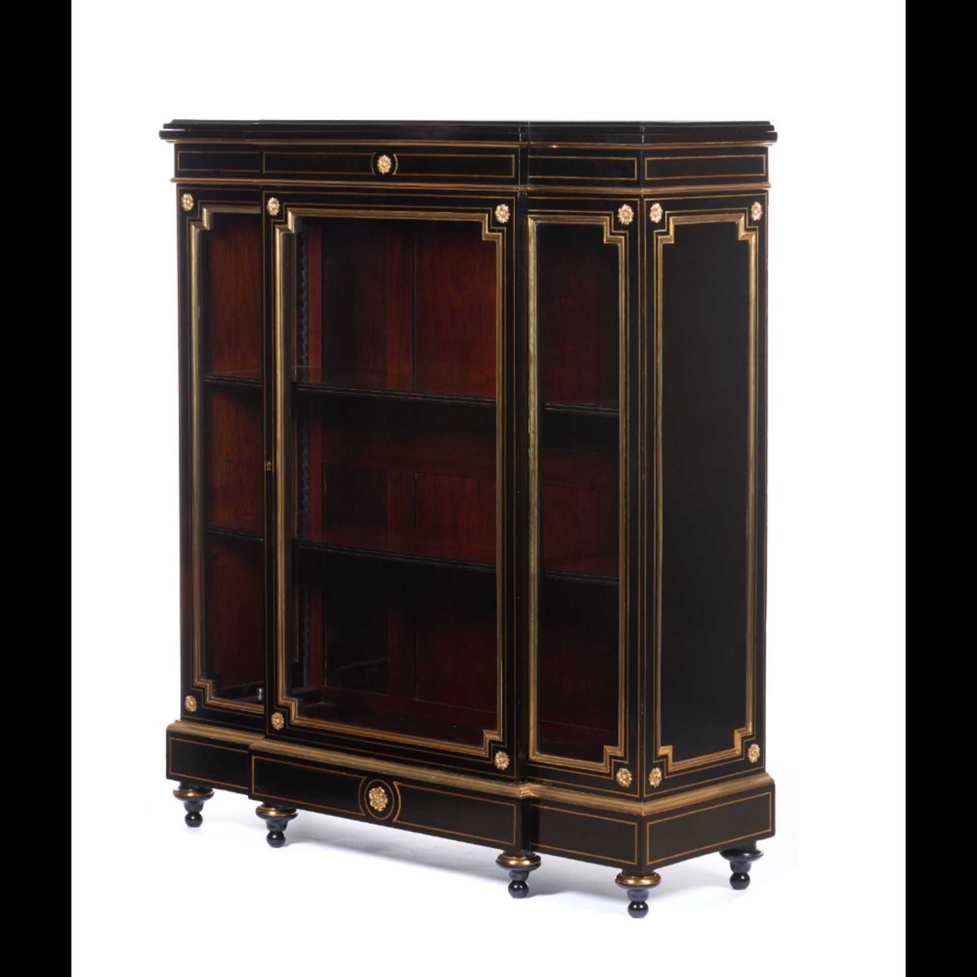  A Napoleon III library bookcase