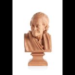  A bust of Voltaire