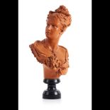  A bust of a lady