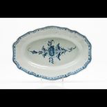  A scalloped serving plate