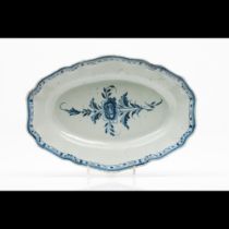 A scalloped serving plate