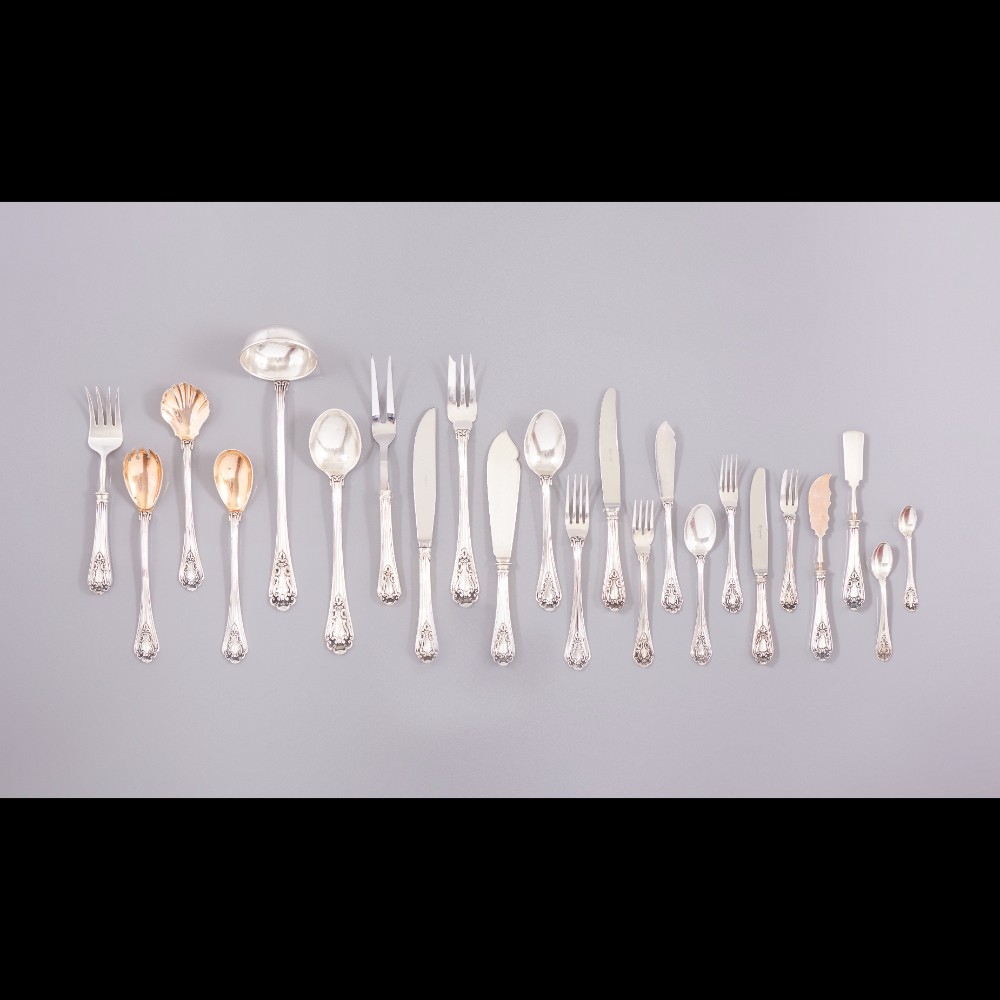  D. João V style cutlery set for twelve people