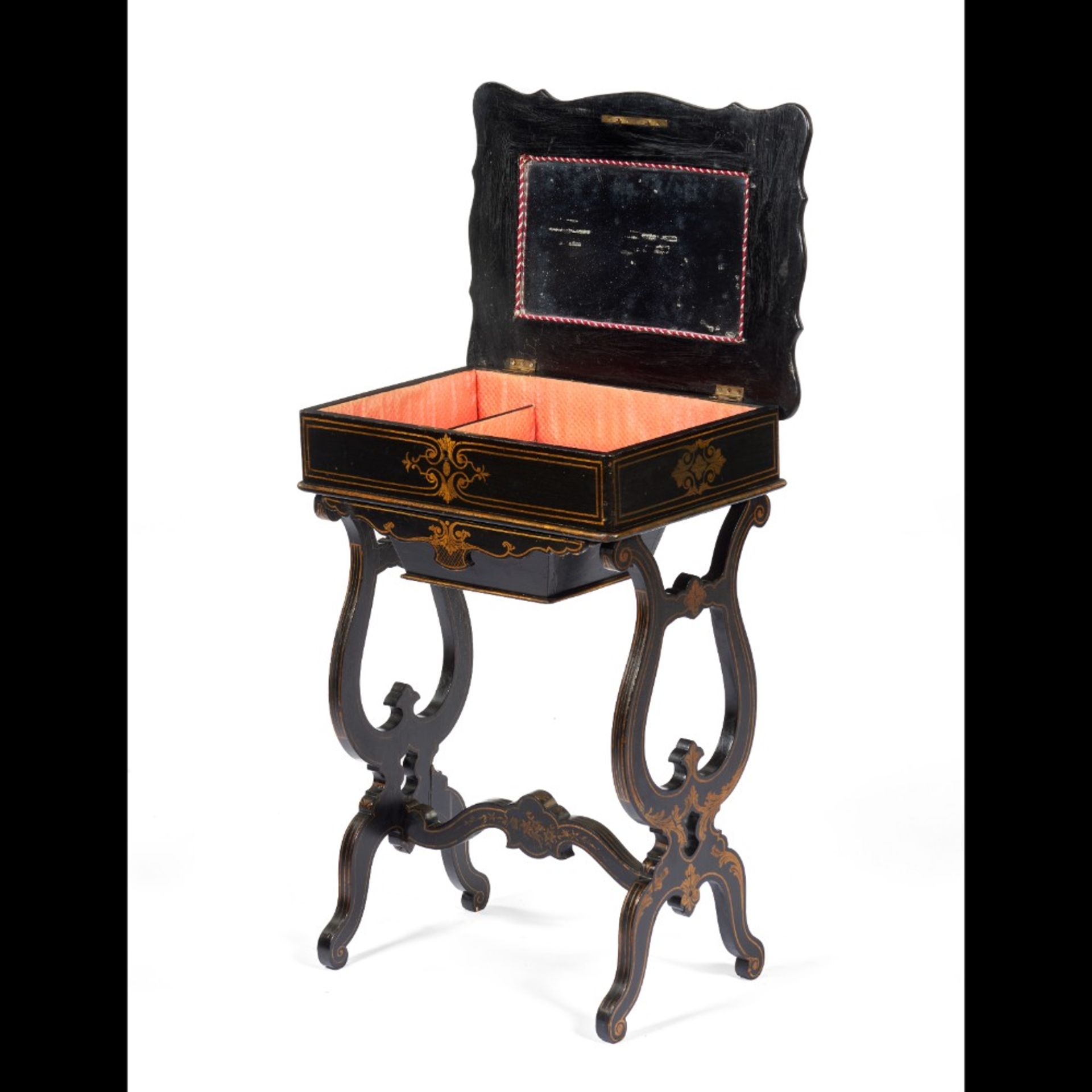  A Napoleon III work table - Image 2 of 3