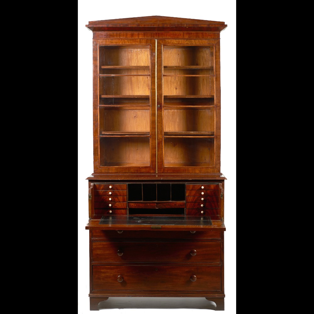  A Biedermeier desk bookcase - Image 2 of 2