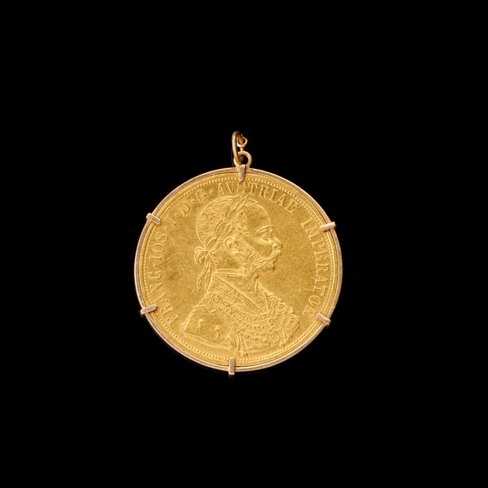  A 4 ducats coin pendant