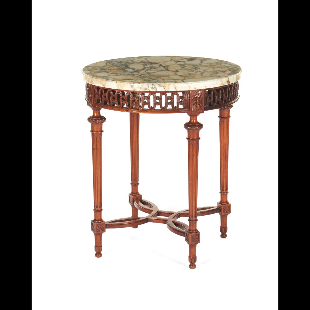  A Louis XVI style side table