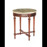  A Louis XVI style side table