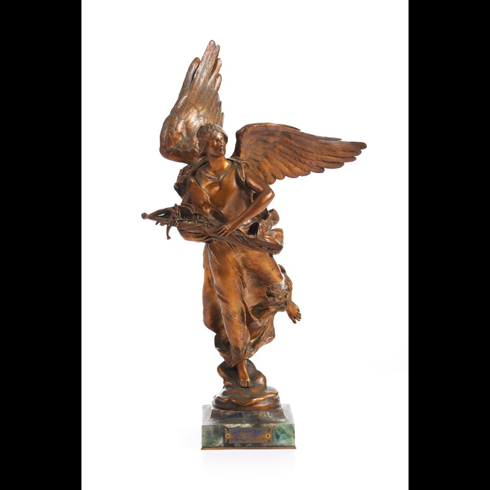 François-Léon Sicard (1862-1934) A winged Victory