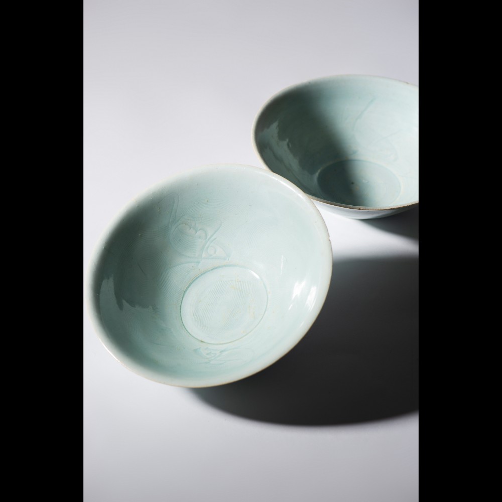  A pair of Qingbai bowls - Image 3 of 3