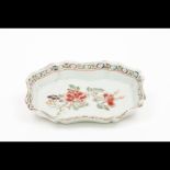  A small scalloped saucer