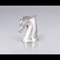 A LUIZ FERREIRA (1909-1994) horse's head shaped stirrup cup