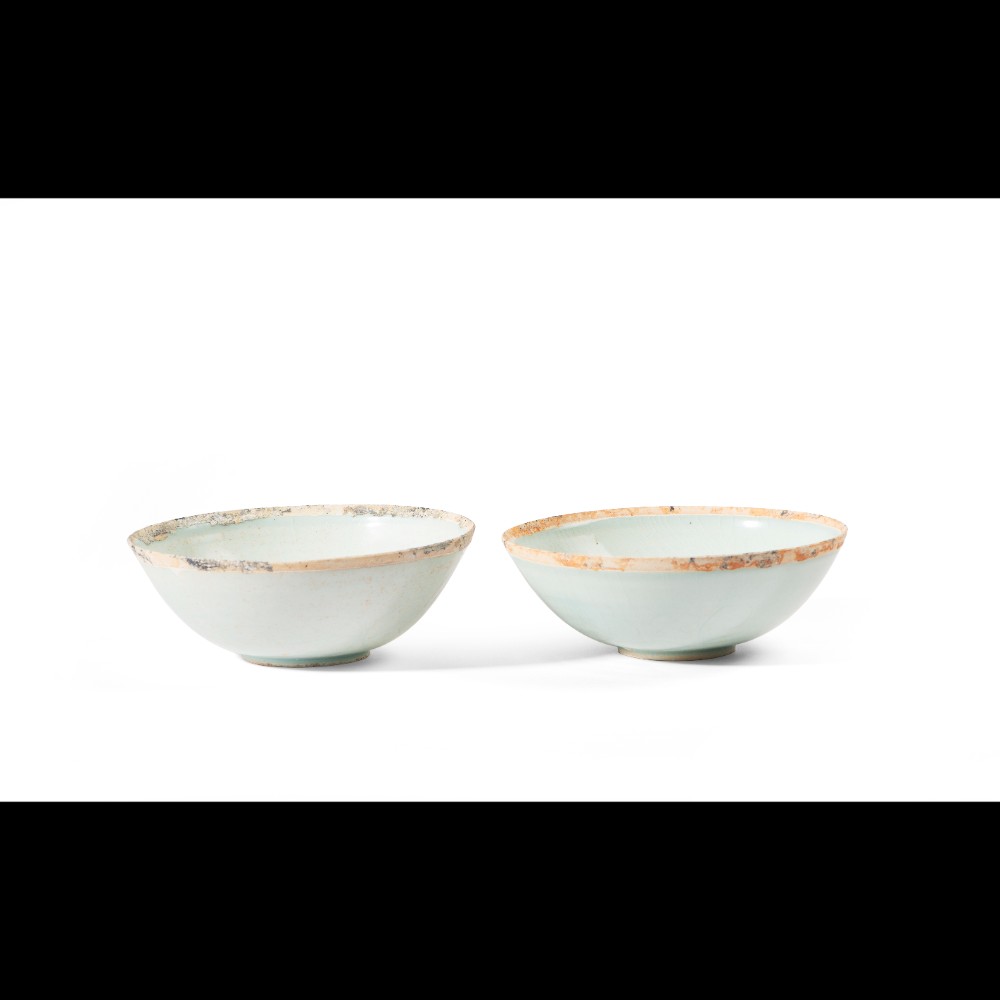  A pair of Qingbai bowls