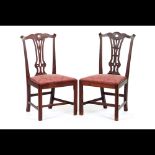  A pair of "Pombalino" style chairs