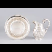 A ewer and basin