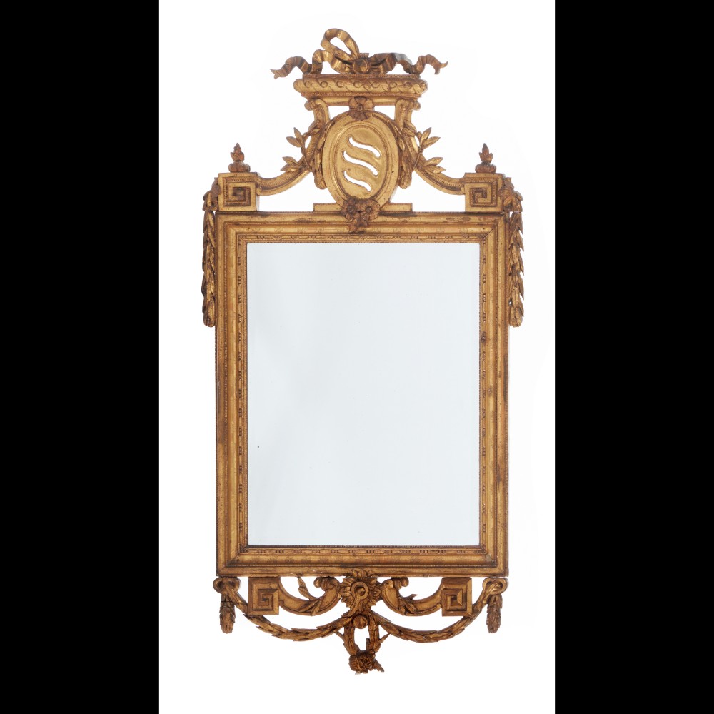  A Louis XVI style mirror