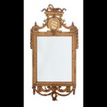  A Louis XVI style mirror