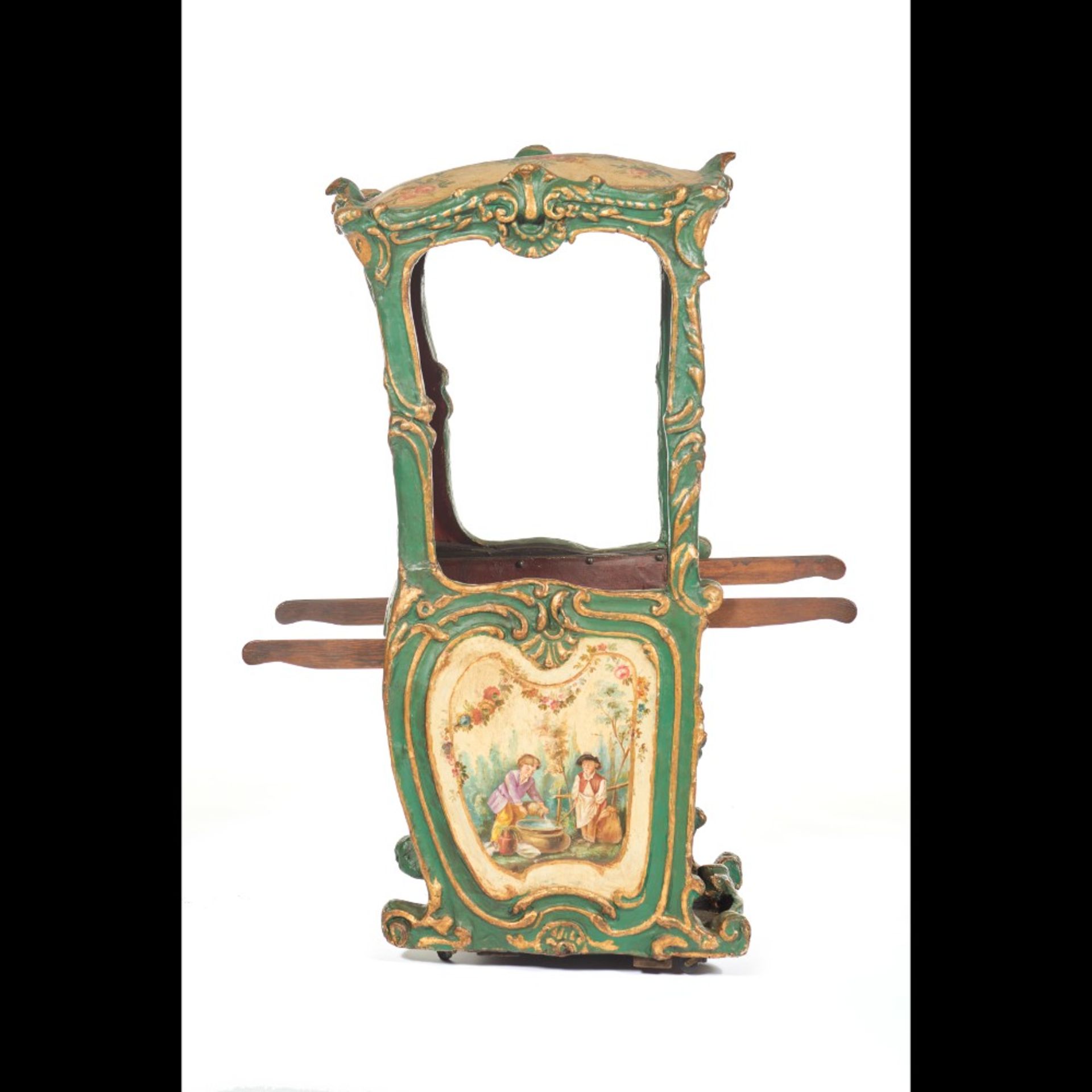  An unusual child's sedan chair