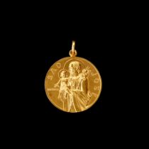 A Saint Joseph medal