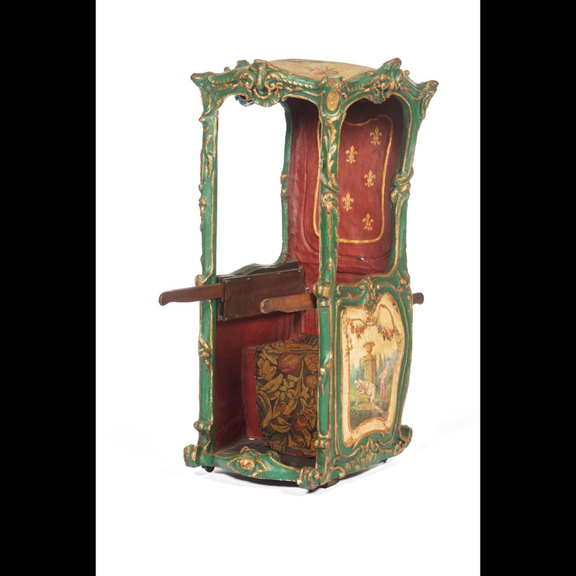  An unusual child's sedan chair - Bild 2 aus 5