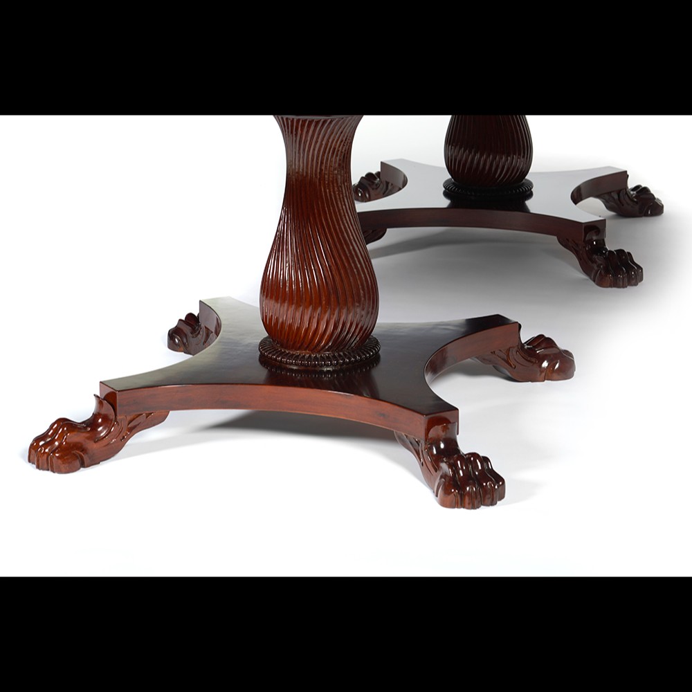  A William IV style dining table - Image 4 of 4