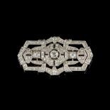  An Art Deco brooch