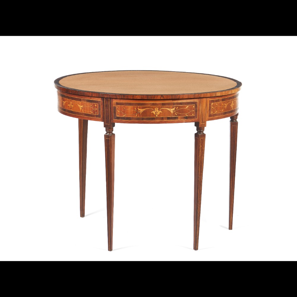  A D.Maria style demi-lune games table - Image 2 of 2