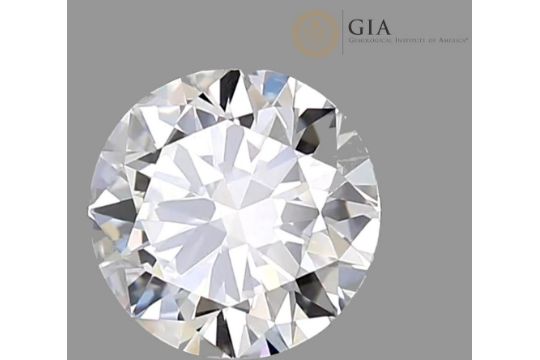 NATURAL DIAMOND 0.55 CT D VVS1 – GIA - Image 1 of 4