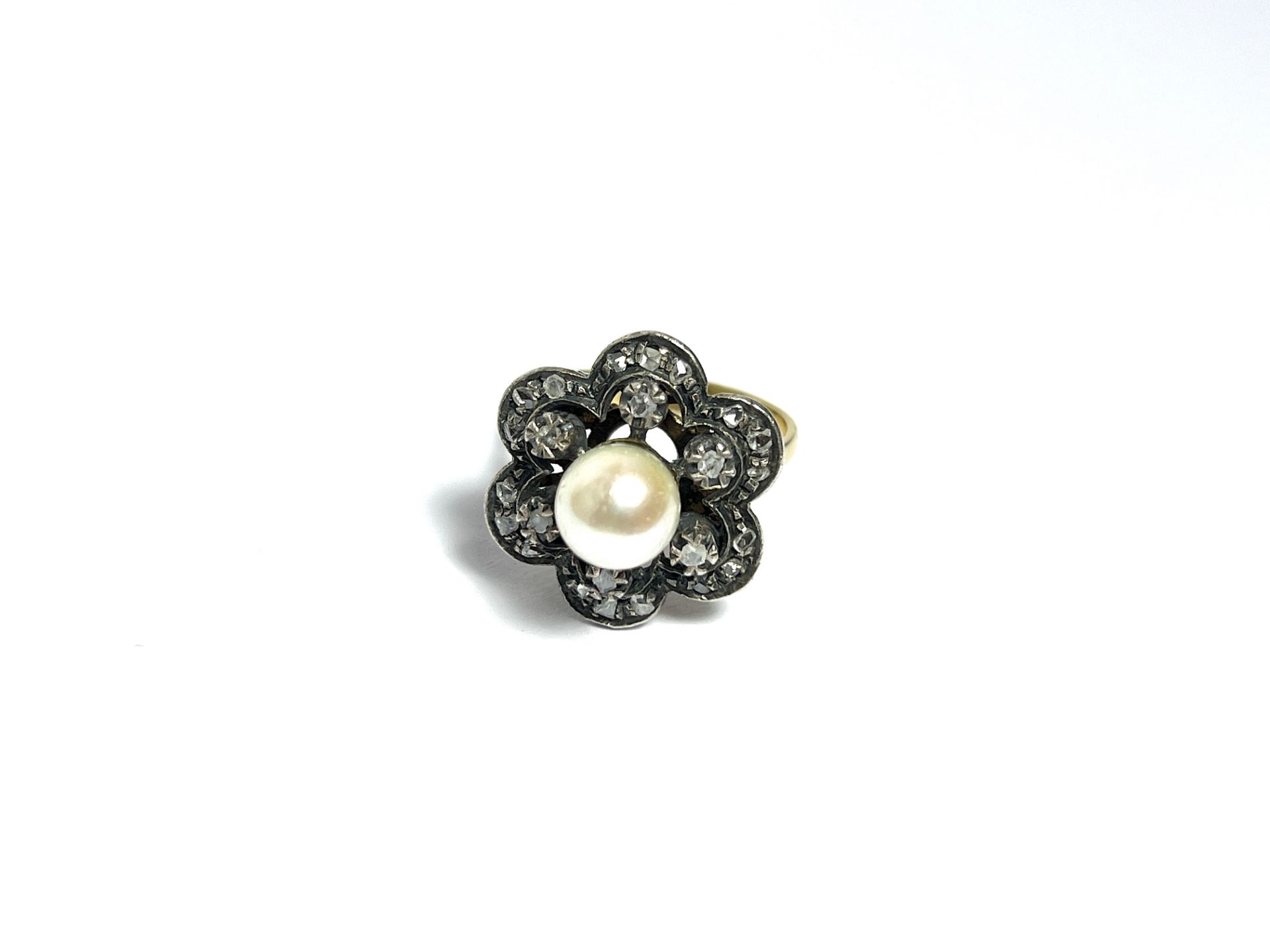 Antique pearl ring - Image 2 of 12