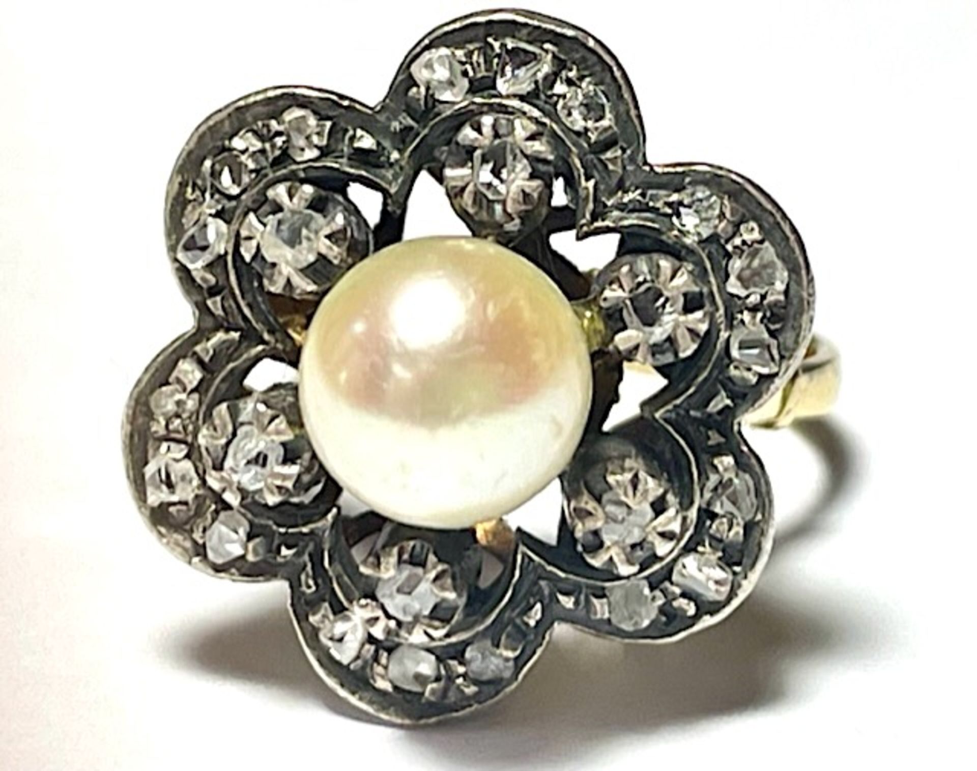 Antique pearl ring - Image 12 of 12