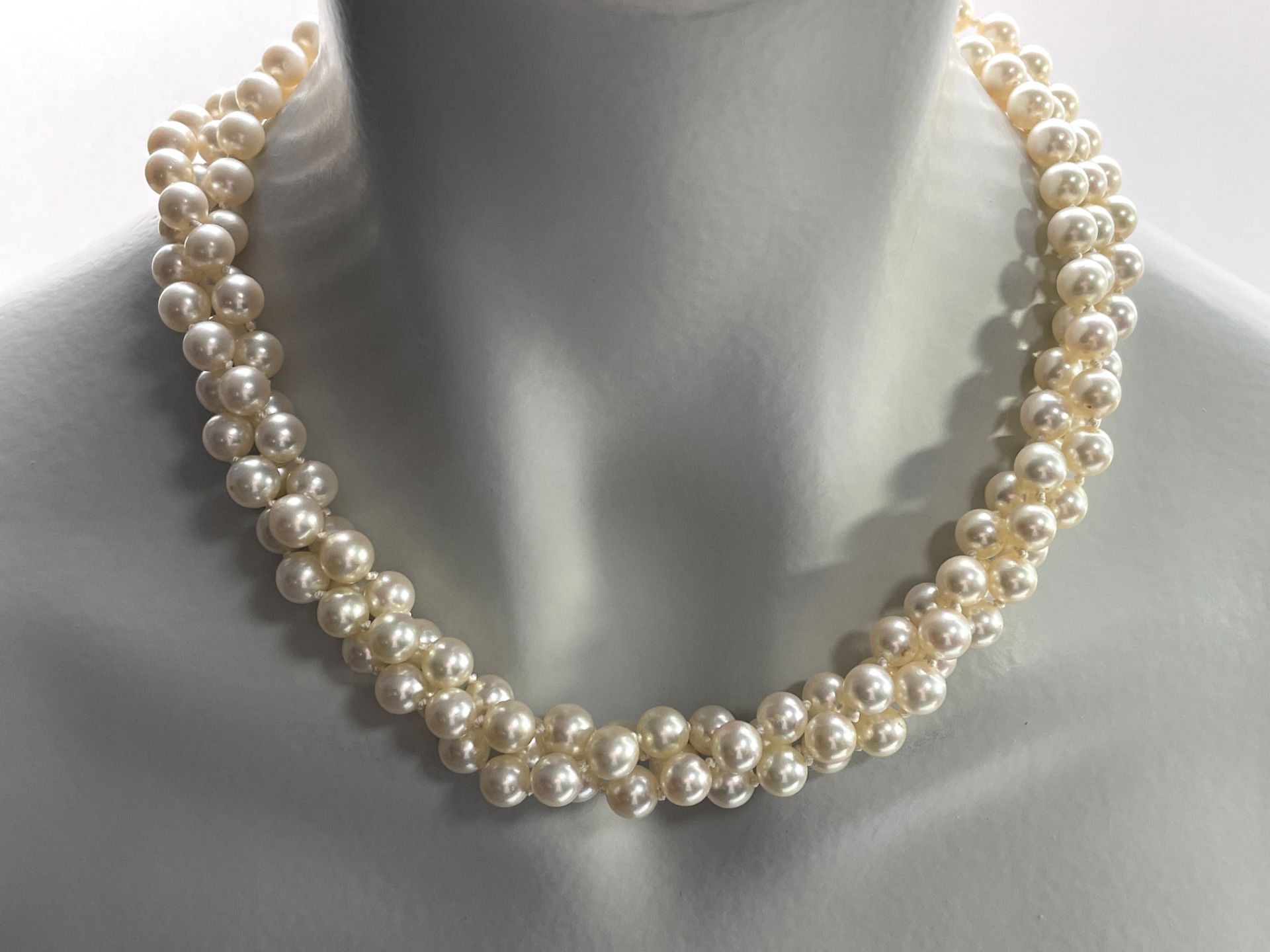 Akoya pearl necklace