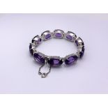 Amethyst bracelet