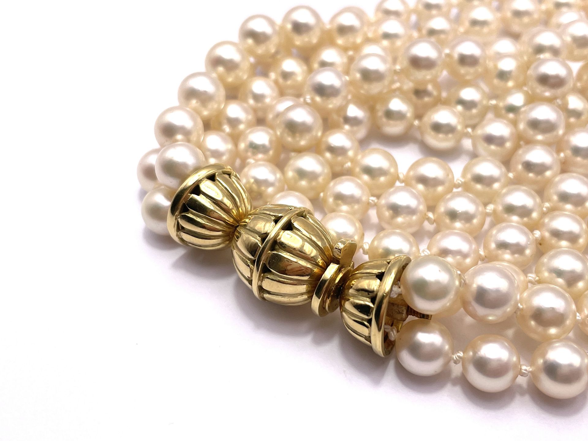 Akoya pearl necklace - Image 5 of 9