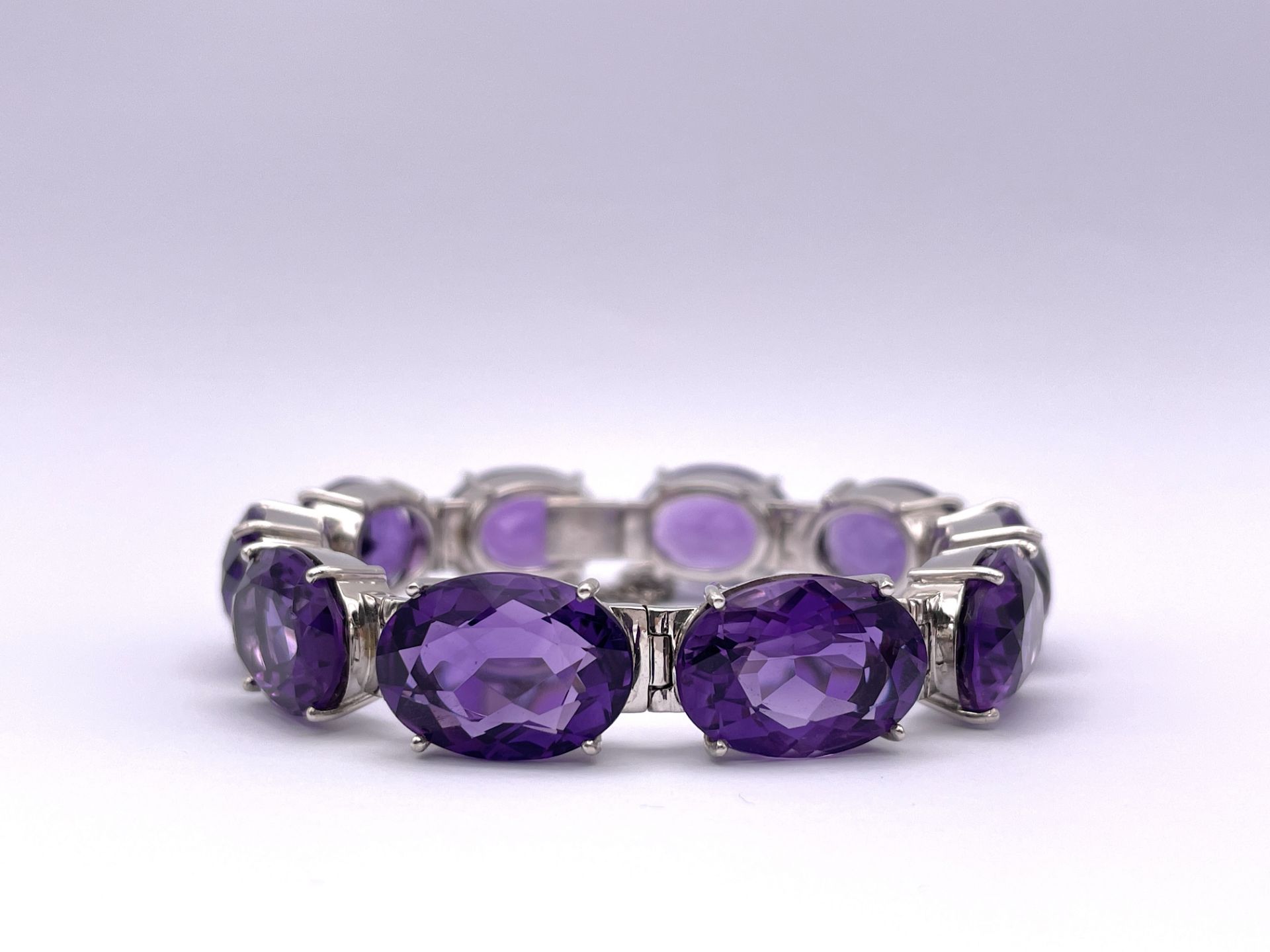 Amethyst bracelet - Image 2 of 7