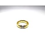 Brilliant ring in floating optic