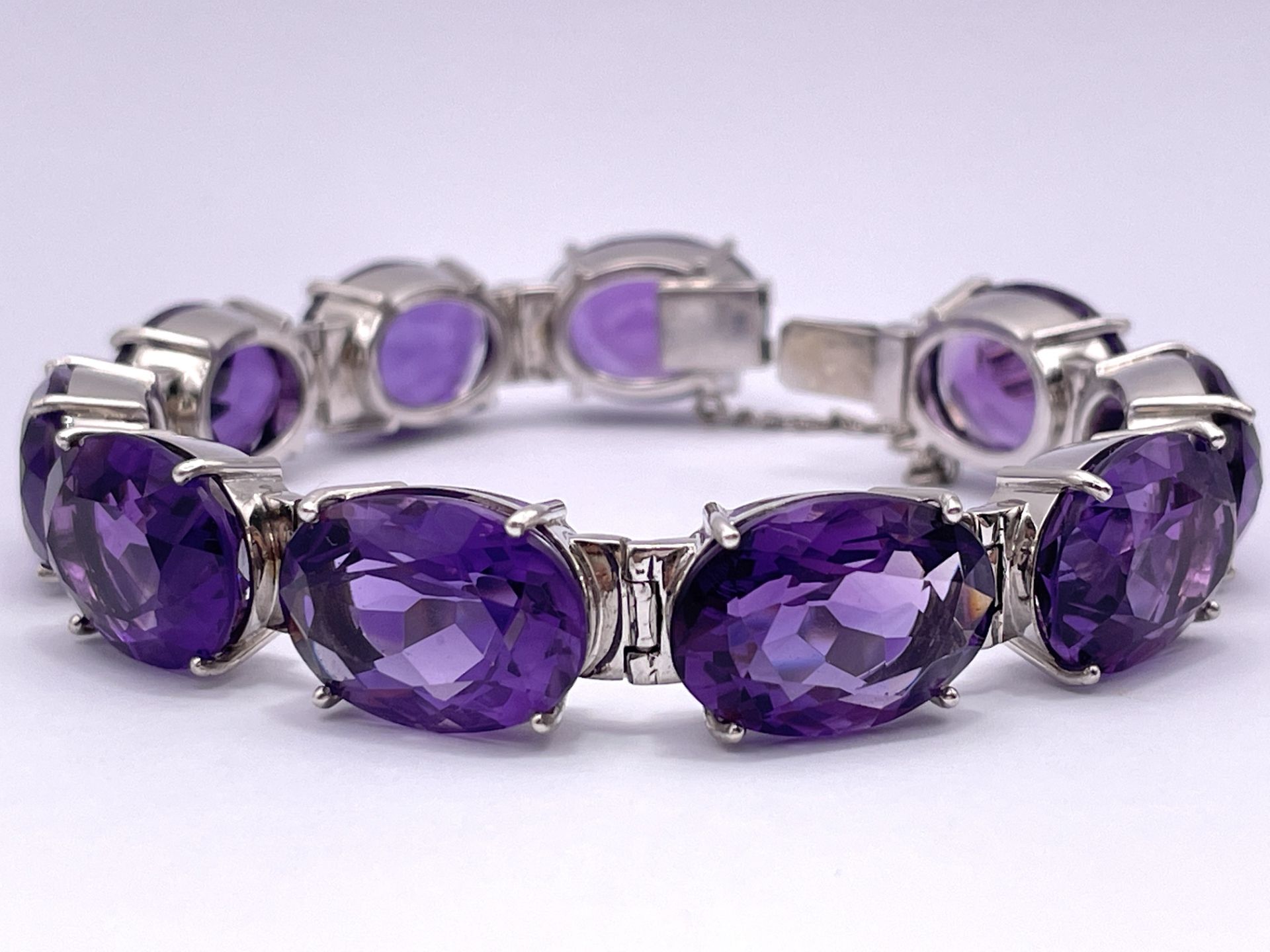 Amethyst bracelet - Image 3 of 7