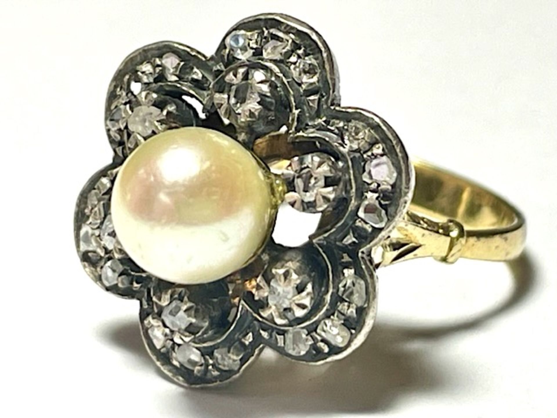 Antique pearl ring - Image 11 of 12