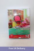 Four The New York Doll Collection A166 18" Doll High Chair, Pink