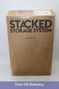Muuto Stacked Storage System 2.0-Small Back MDF, White