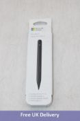 Microsoft Surface Slim Pen 2, Bluetooth Enabled Stylus, Black