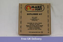 Make A Fort Explorer Kit, 124 Pieces